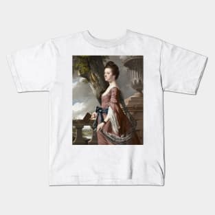 Mrs Frances Hesketh by Joseph Wright Kids T-Shirt